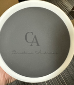 White wine cooler with 'CA' logo on the gray base