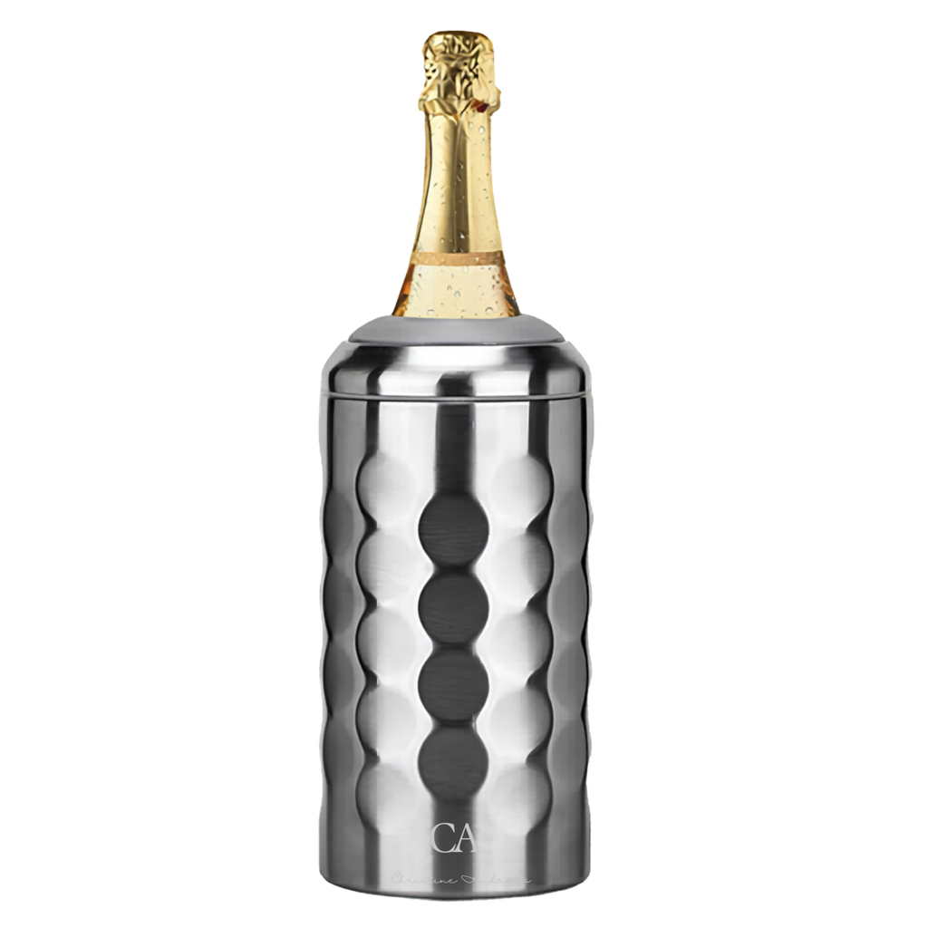 Silver wine cooler - customise