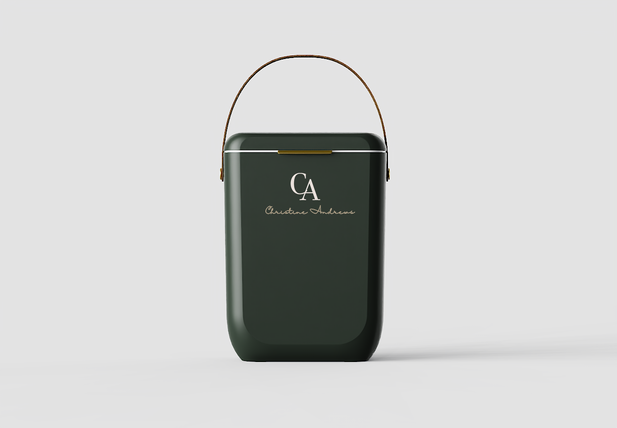 Christine Andrews Esky / cooler box - green